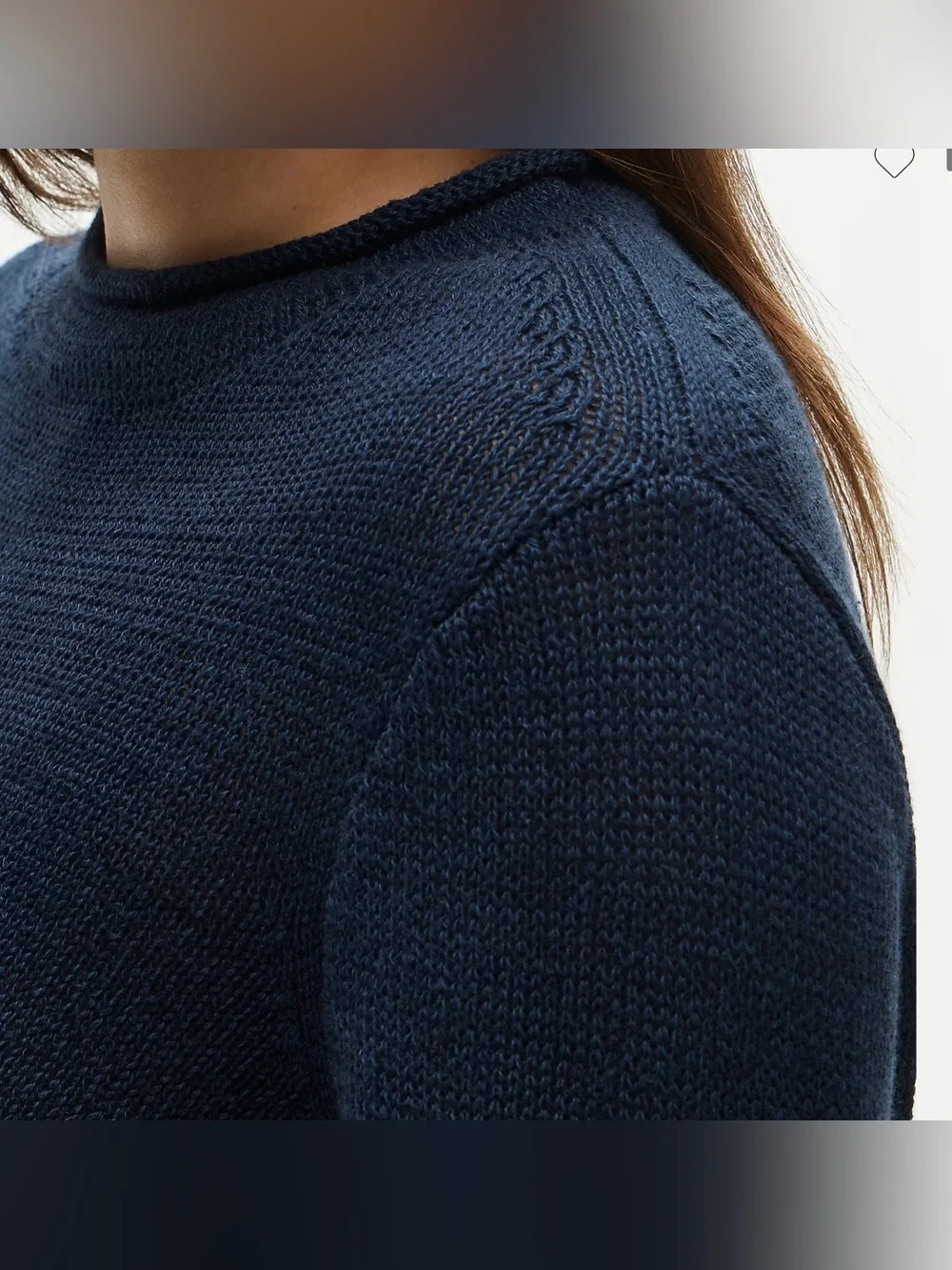 NWT J.Crew Navy Crewneck